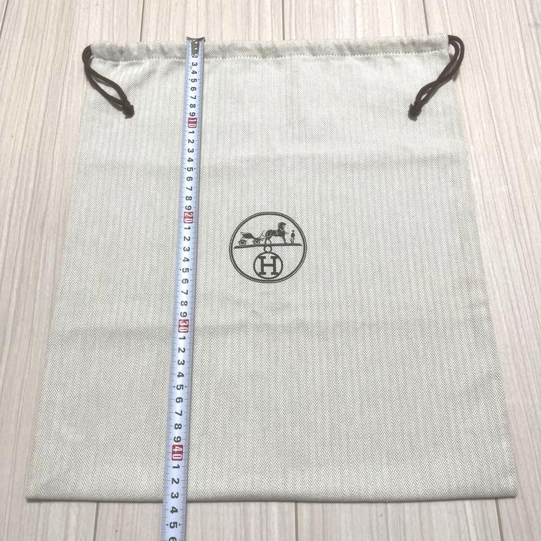✨新品未使用✨ エルメス 保存袋 巾着袋 収納袋 縦約43.5cm×横約37cm