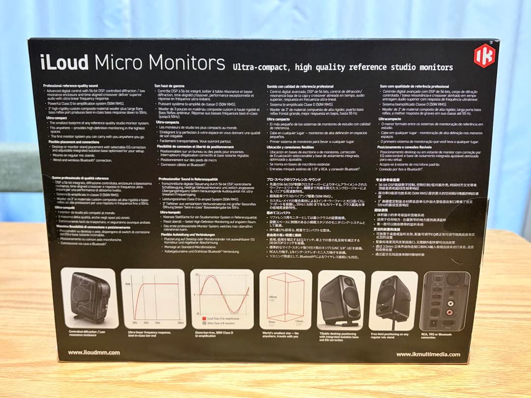 IK Multimedia iLoud Micro Monitors ブラック