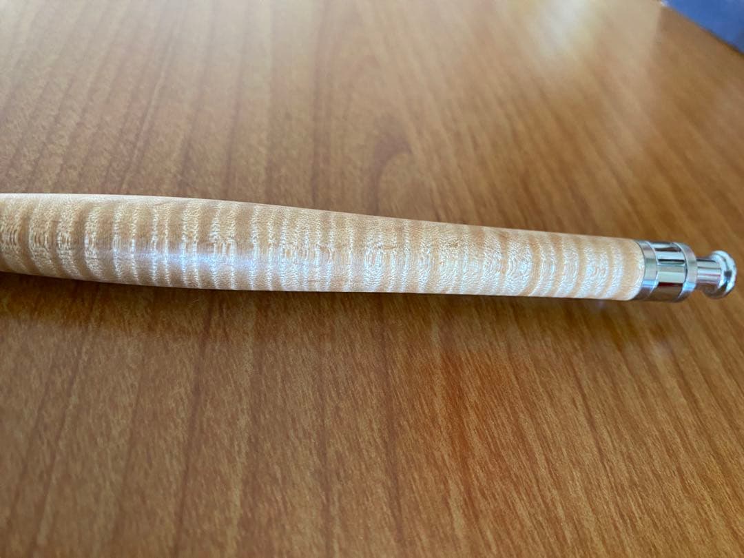 【豪華おまけ付き】工房楔 楓ちぢみ杢 シャーペン【極上品】