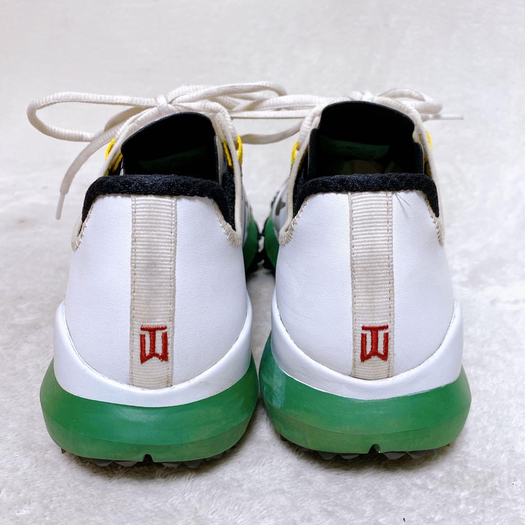 限定品 希少　NIKE　タイガーウッズ'13　ゴルフシューズ　27.5㎝　白／緑