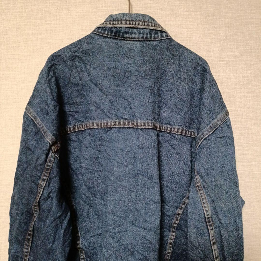 Levi's【XL】デニムジャケット ビッグE 赤タブ オーバーサイズ