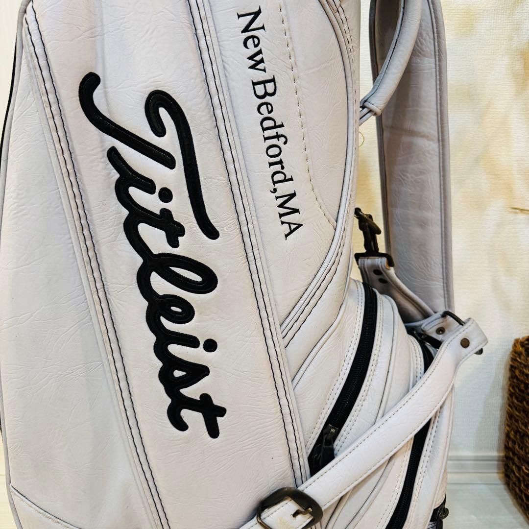 【希少 限定】Titleist ATHLETE キャディバッグ ホワイト