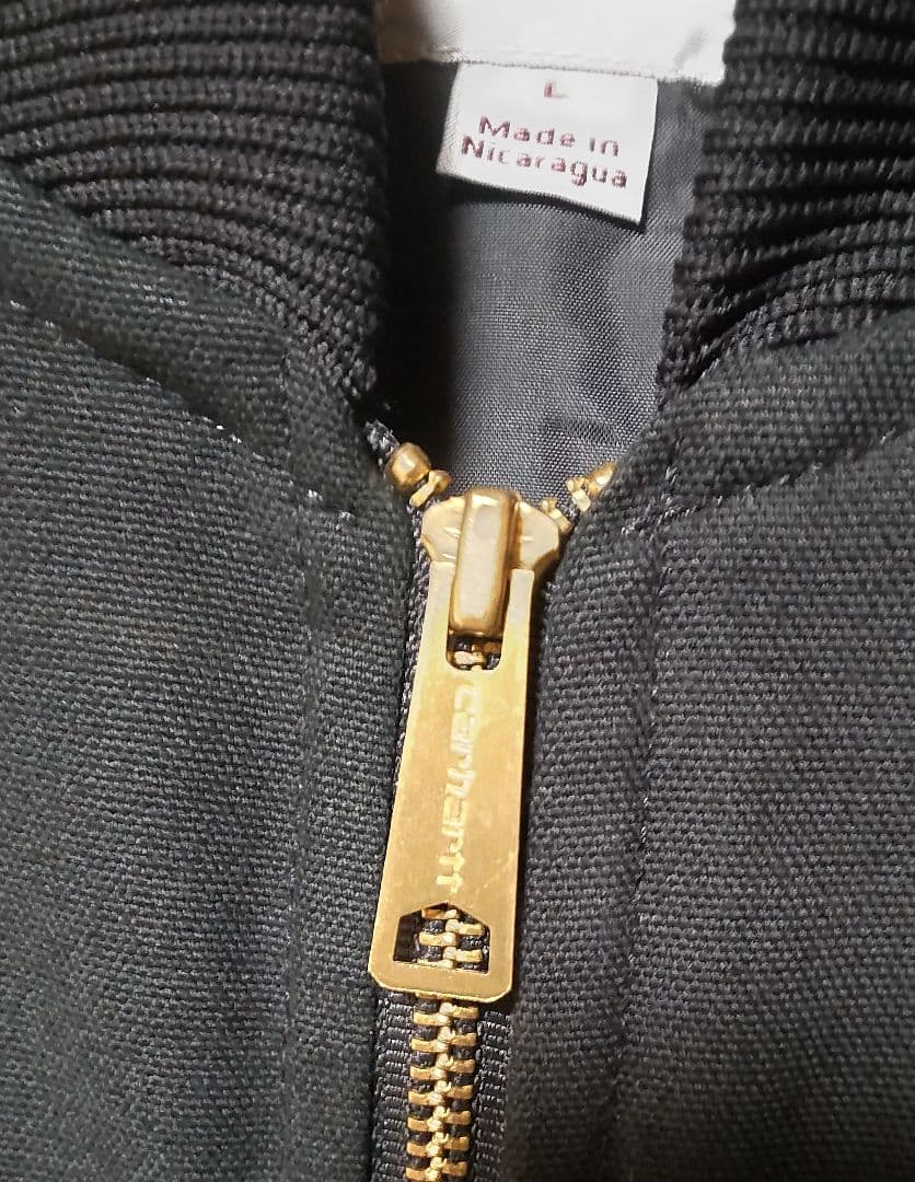 Carhartt ダックベスト L ブラック 美品 カーハート