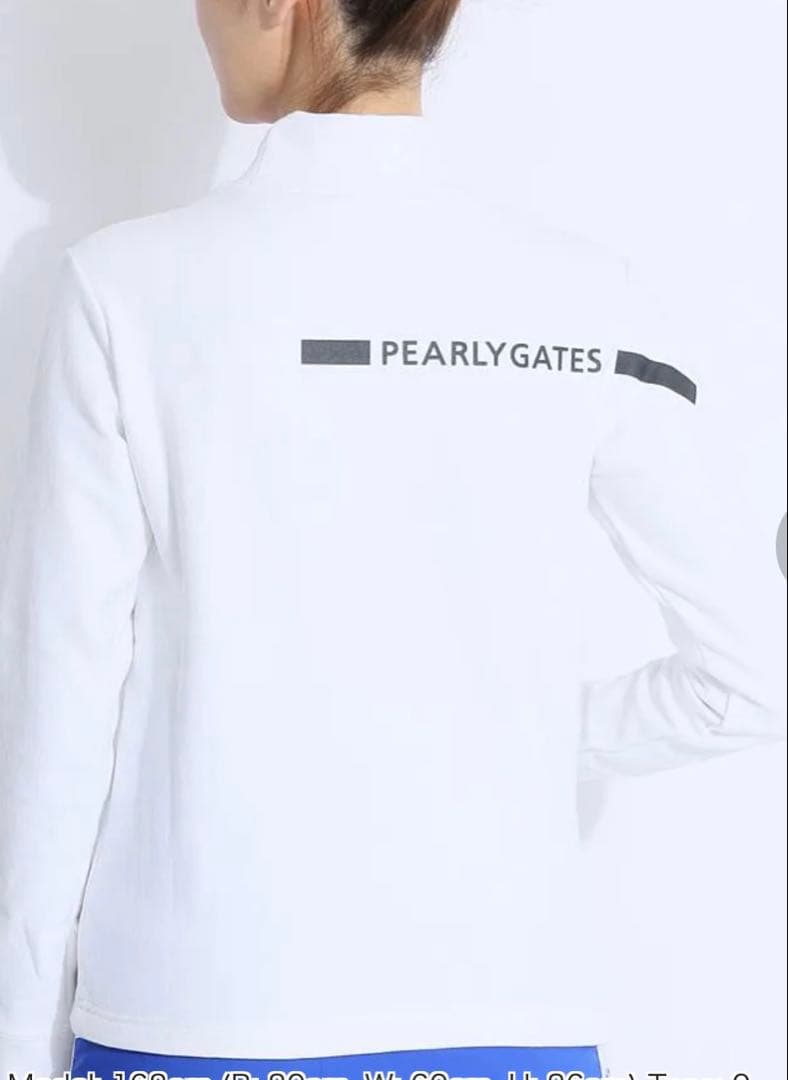 PEARLY GATES ハイモックネックシャツ