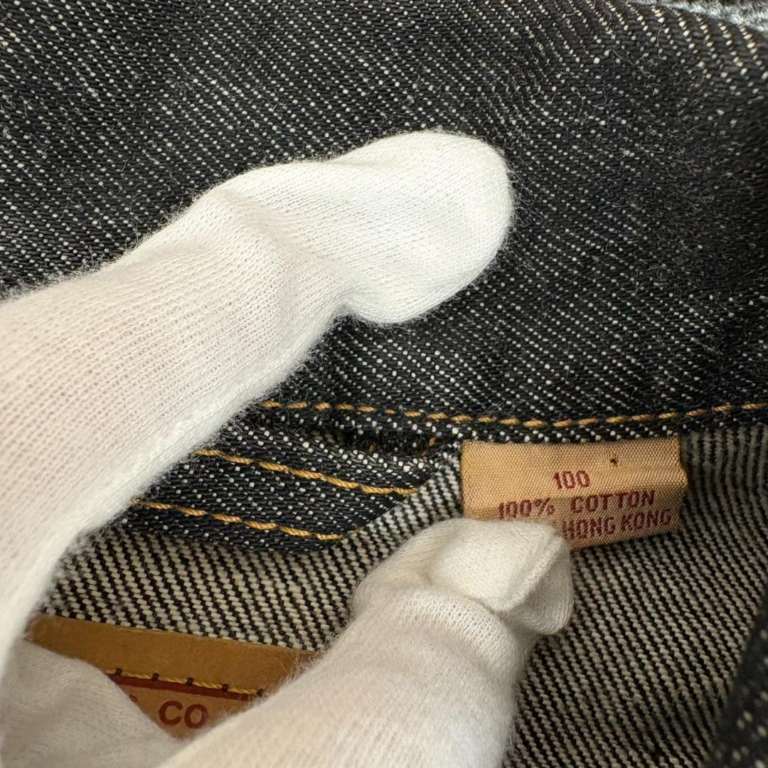 A6.LEVI’S リーバイス 90’ デニムジャケット 古着 ブラック系 L寸