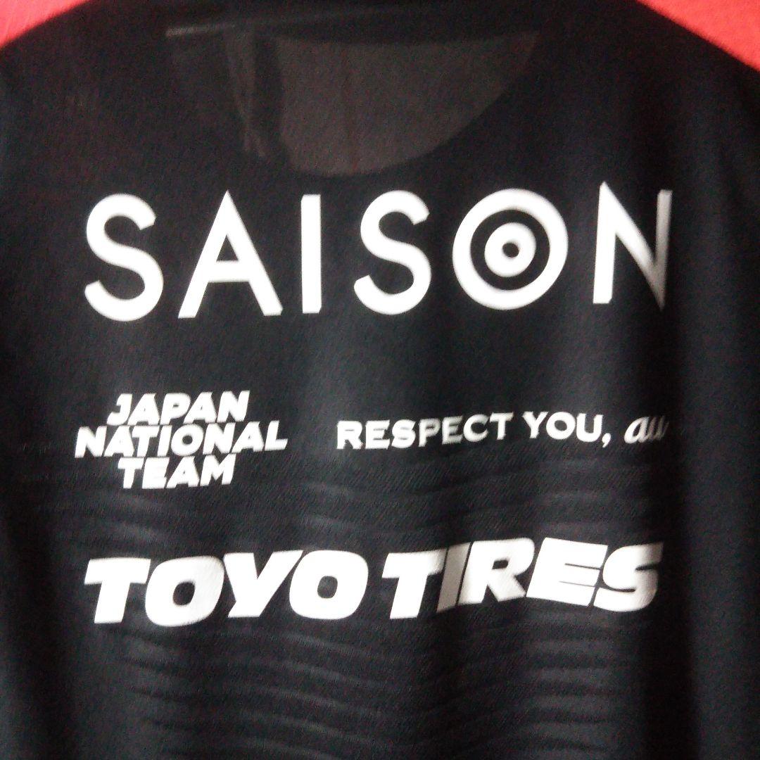 サッカー日本代表 トレーニングウェア スポンサー付き