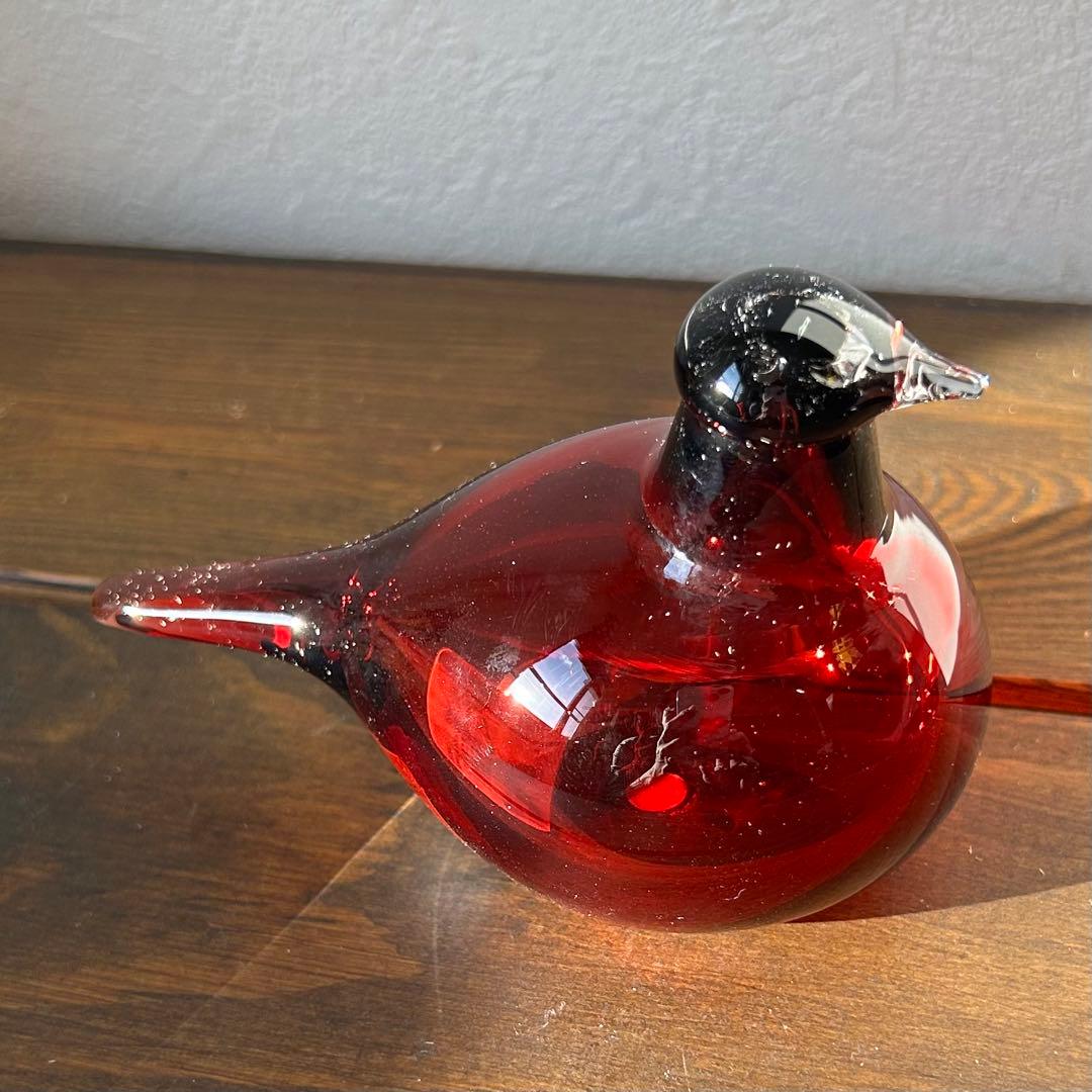 オイバ・トイッカ ガラスの鳥 Little Tern 赤いコアジサシ 1996年