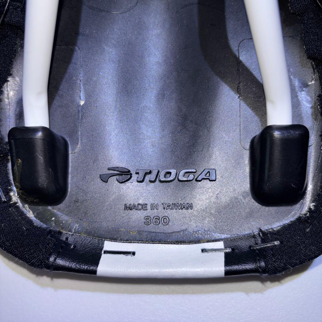 【美品】TIOGA サドル 360 ブラック/ホワイト