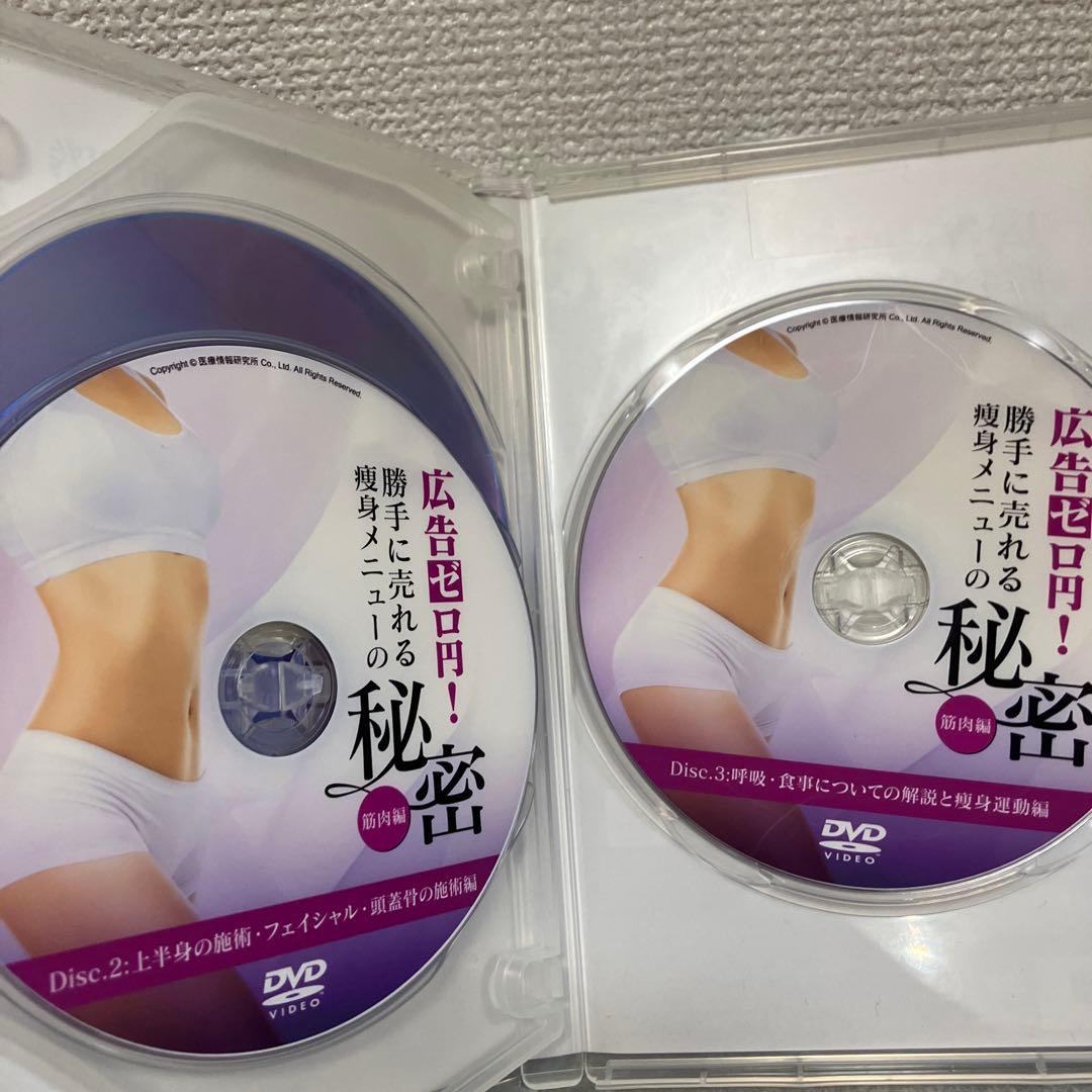 【セット】広告ゼロ円！勝手に売れる痩身メニューの秘密／筋肉編 醍醐尚良