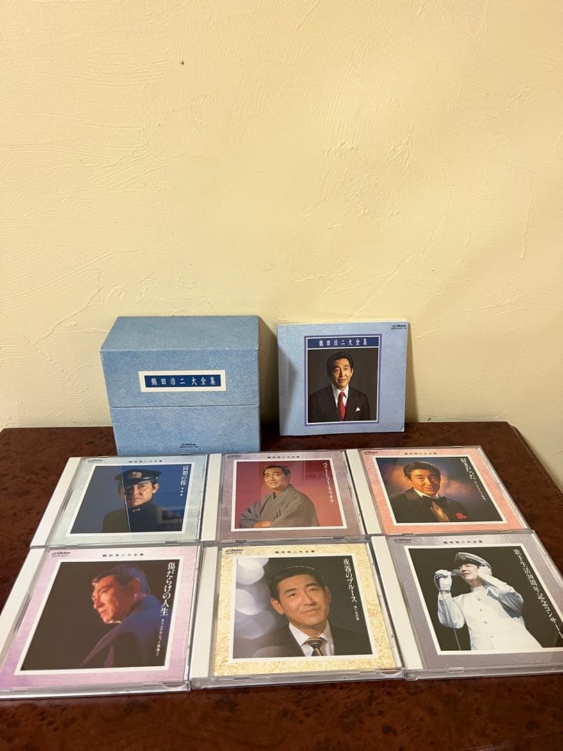 鶴田浩二 大全集 6枚組CD BOX SRCD-8211〜8216 邦楽　CD