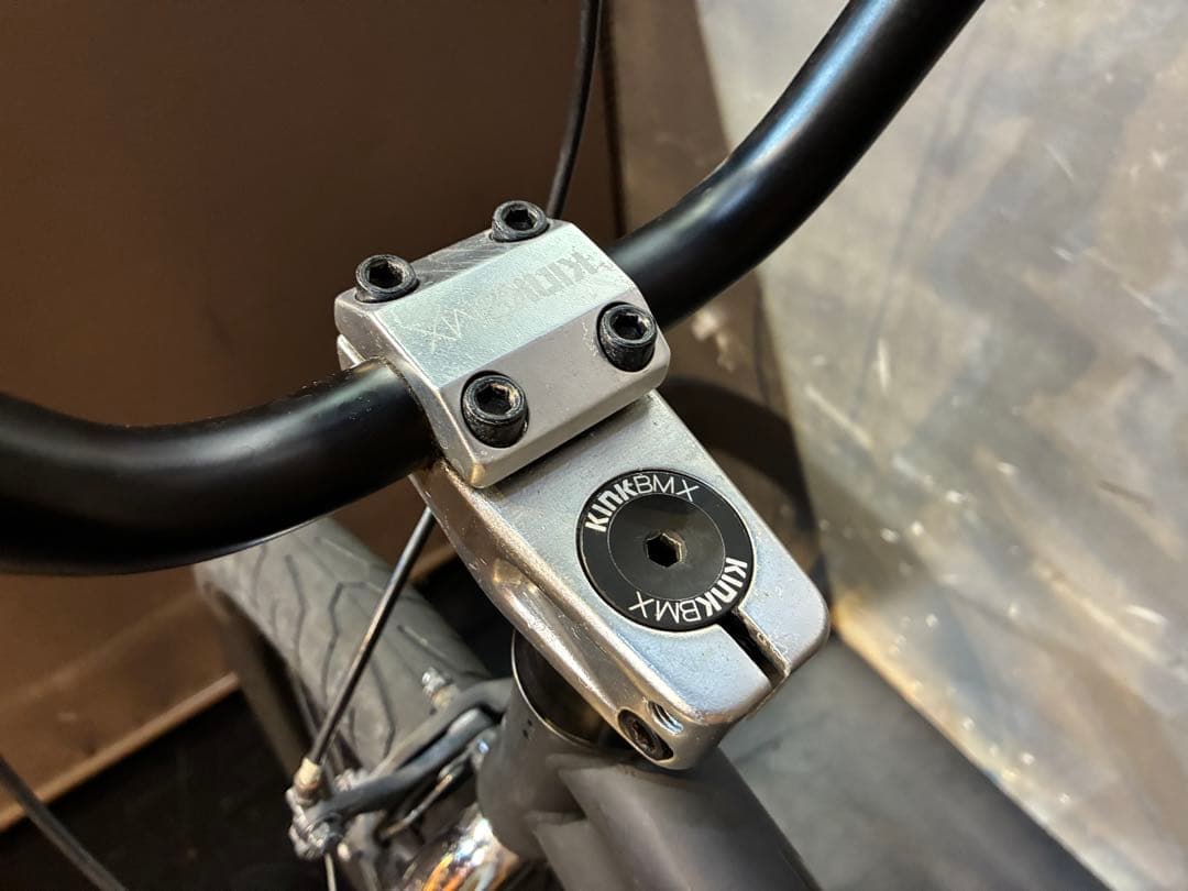 G13 中古BMX KINK BMX LAUNCH マットブラック 20インチ
