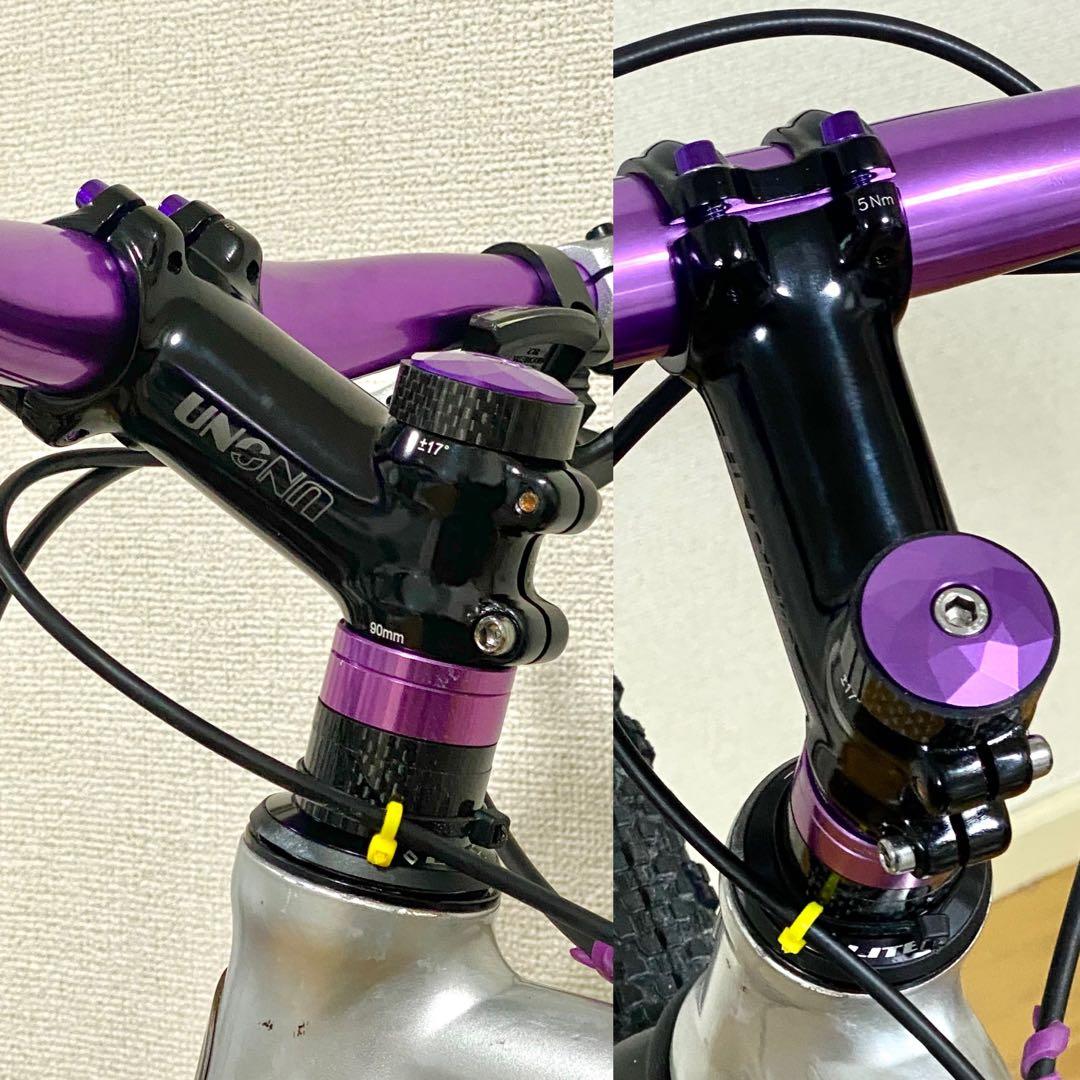 ANCHOR XD3 グラベルクロスバイク パープル 引き取り専用価格！
