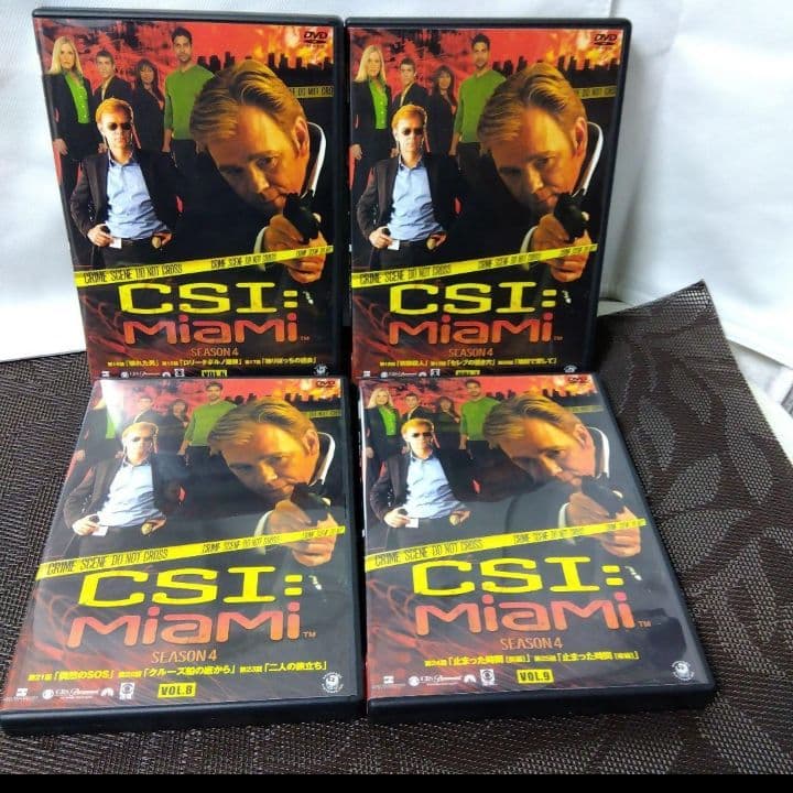 DVD「CSI:マイアミ シーズン4 コンプリートDVD-BOX-2〈4枚組〉」