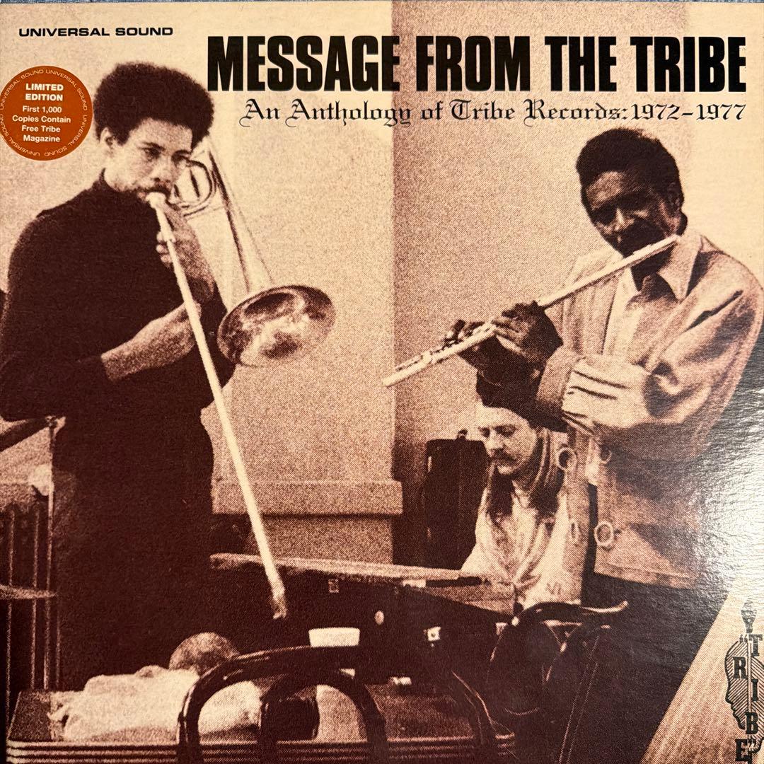 【超希少/小冊子付】Message From The Tribe 限定1000枚
