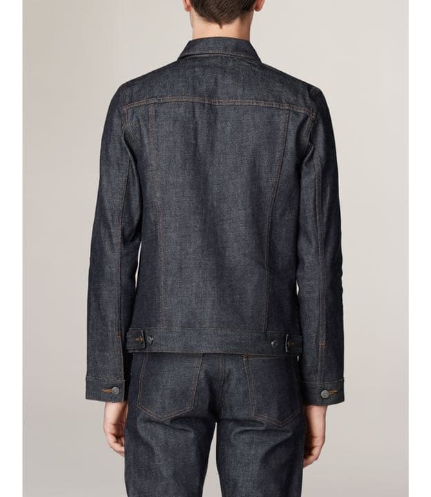 a.p.c デニムワークジャケット　インディゴ　xs