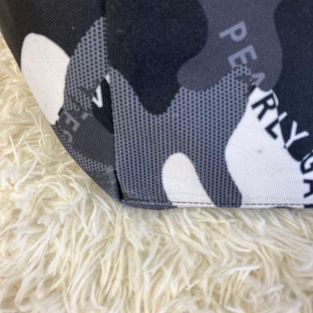 希少 完全完売品 パーリーゲイツ ブラックカモ　ロッカーバッグ 迷彩 大容量