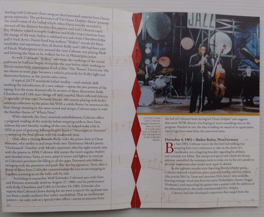 ミュージック John Coltrane LIVE in '60, '61 & '65