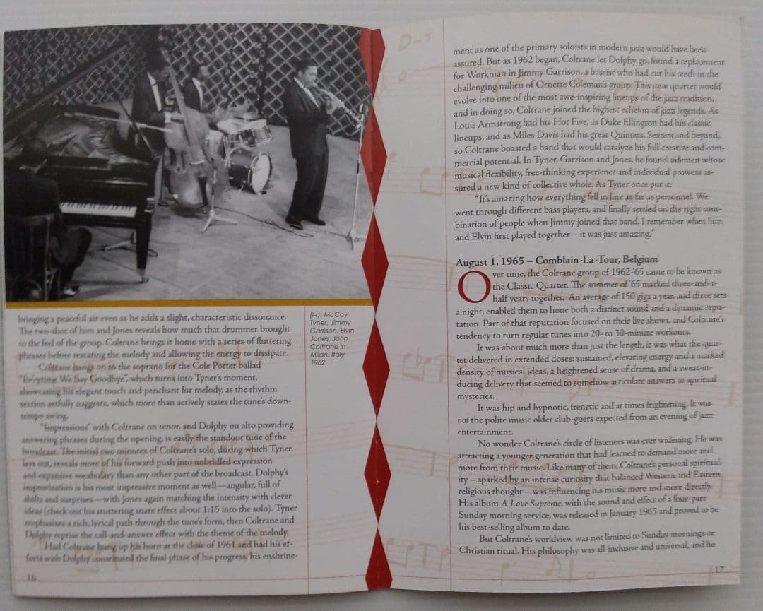 ミュージック John Coltrane LIVE in '60, '61 & '65