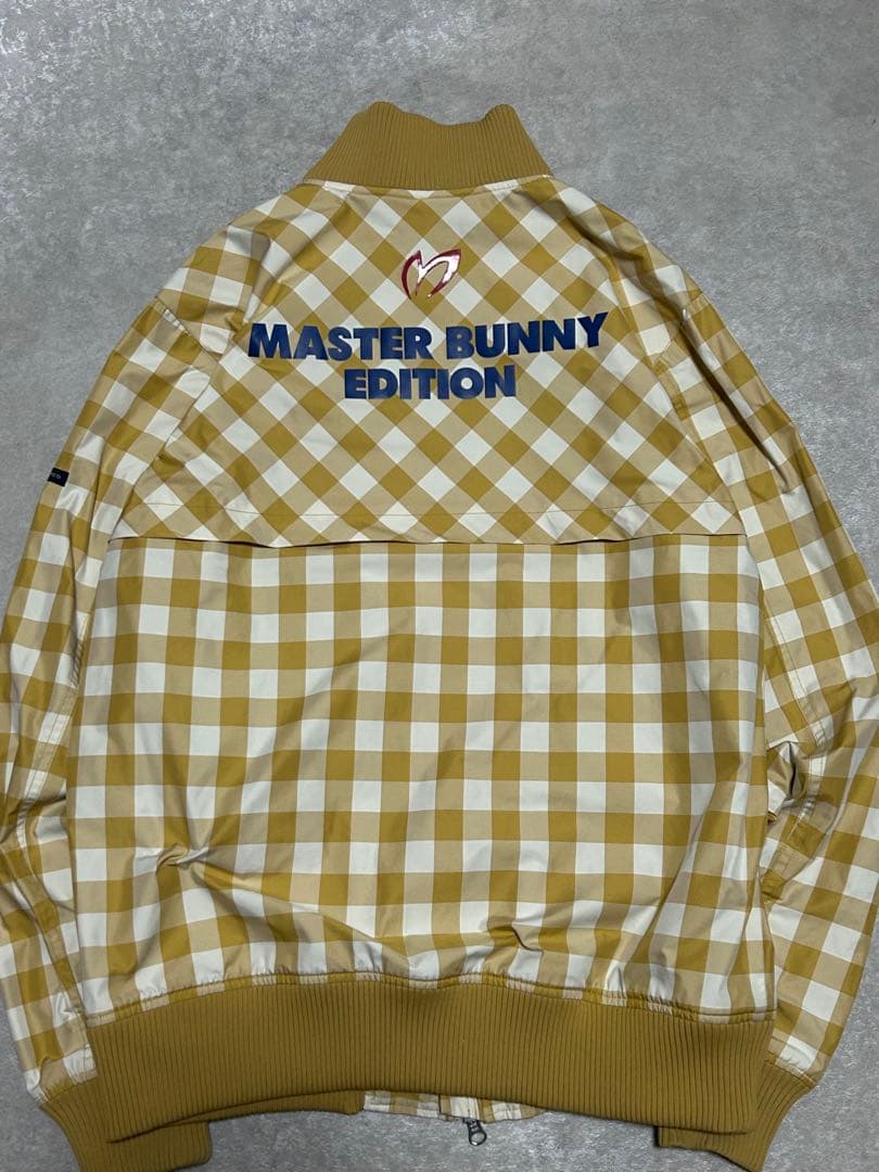 MASTER BUNNY EDITION 蓄熱 チェック柄ジャンパー メンズ L