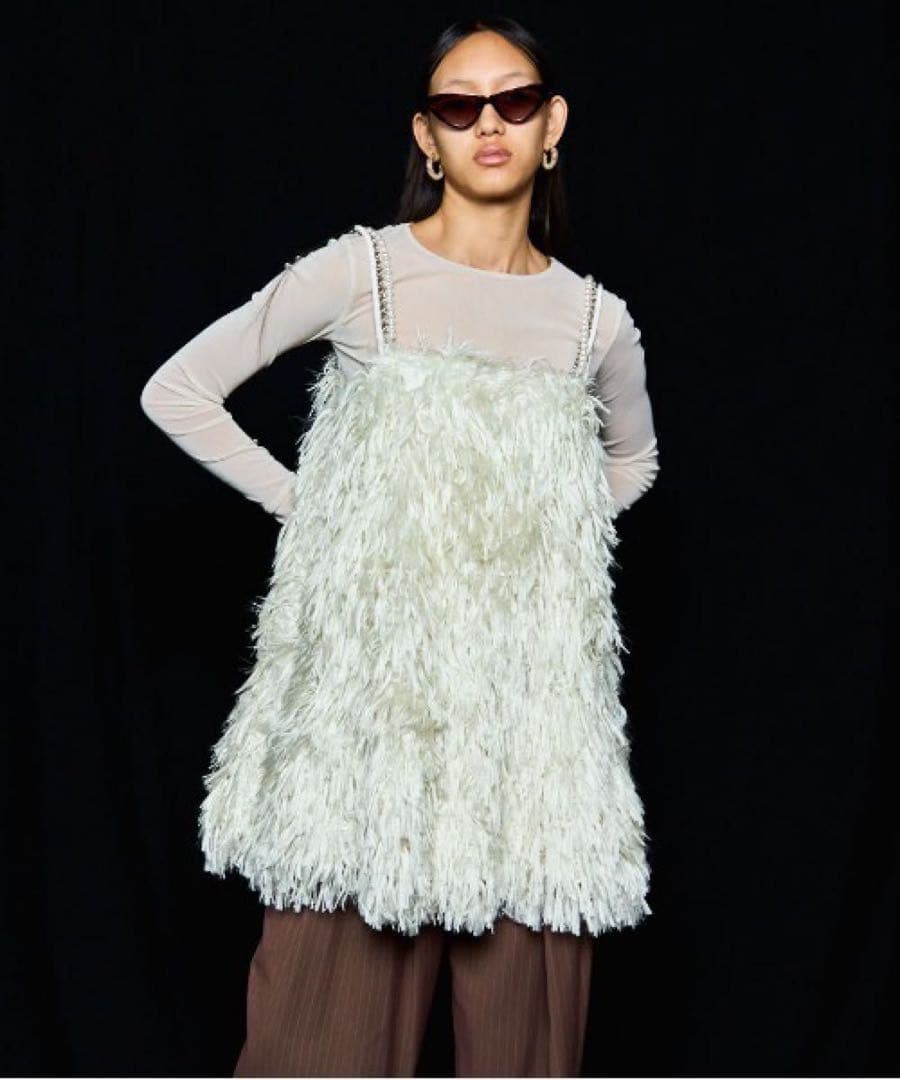 ね*む様 maison special 25aw Feather Tunic