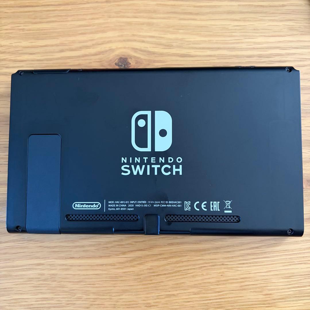 【ジャンク】Switch本体セット 電源不可・初期化未・有線アダプタ付