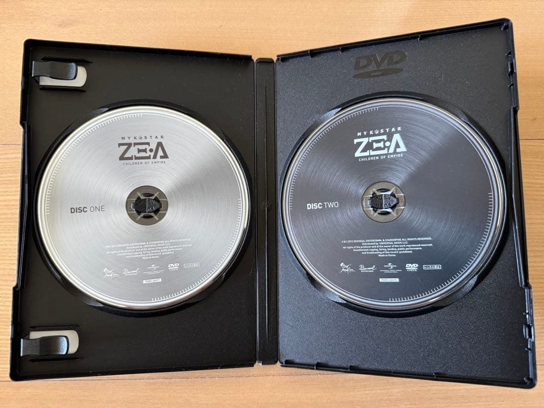 ZE:A　ゼア　MY K-STAR DVD イム・シワン　パク・ヒョンシク