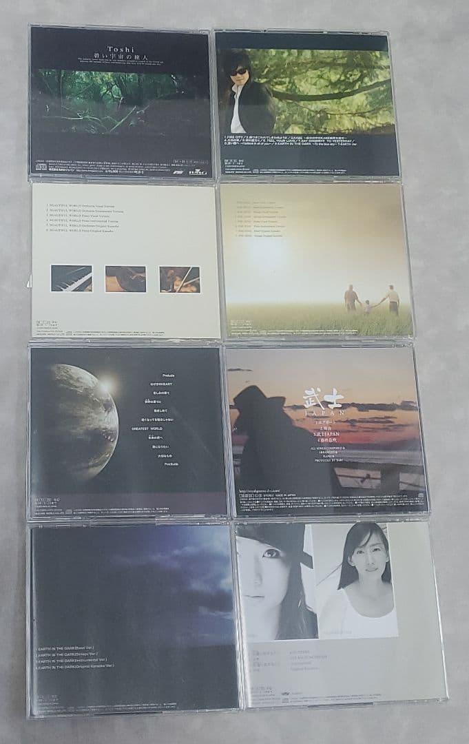 X　エックスジャパン　TOSHI　グッズセット　CD　タオル　一部サイン入り