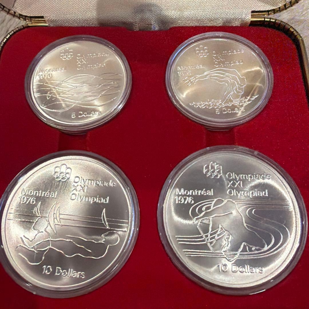 1976年モントリオールオリンピック銀貨セット