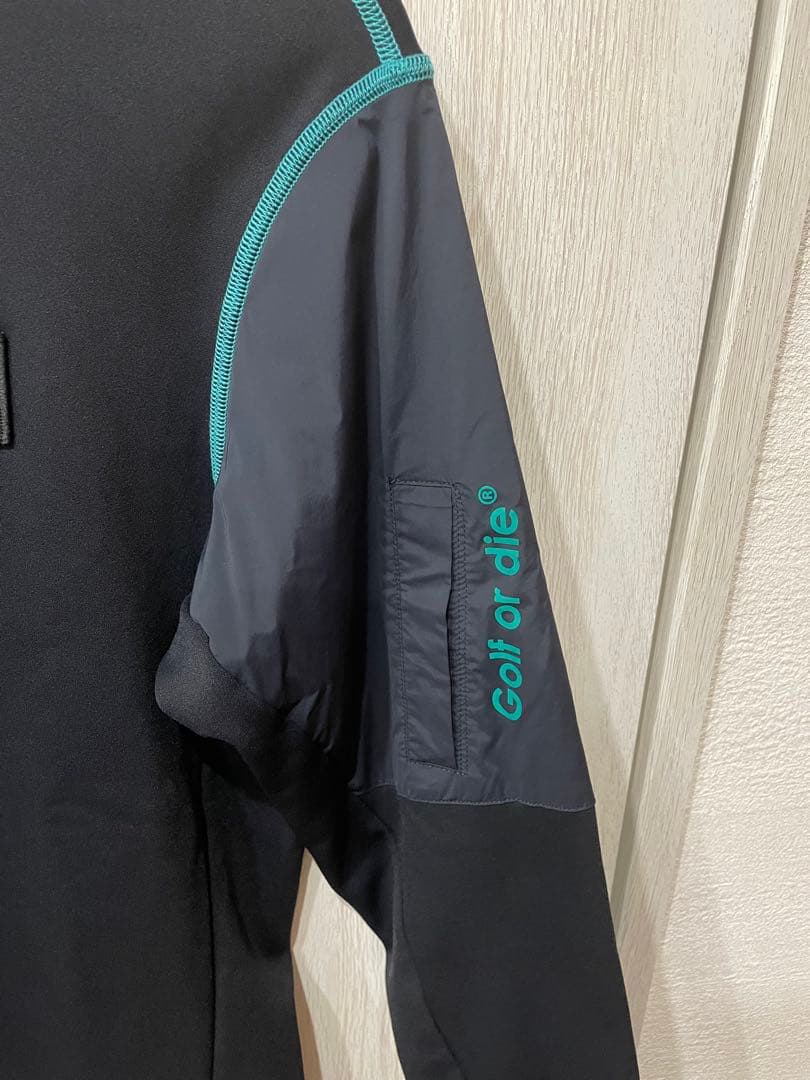 MARK & LONA Arco Mock Neck Topブラック サイズM