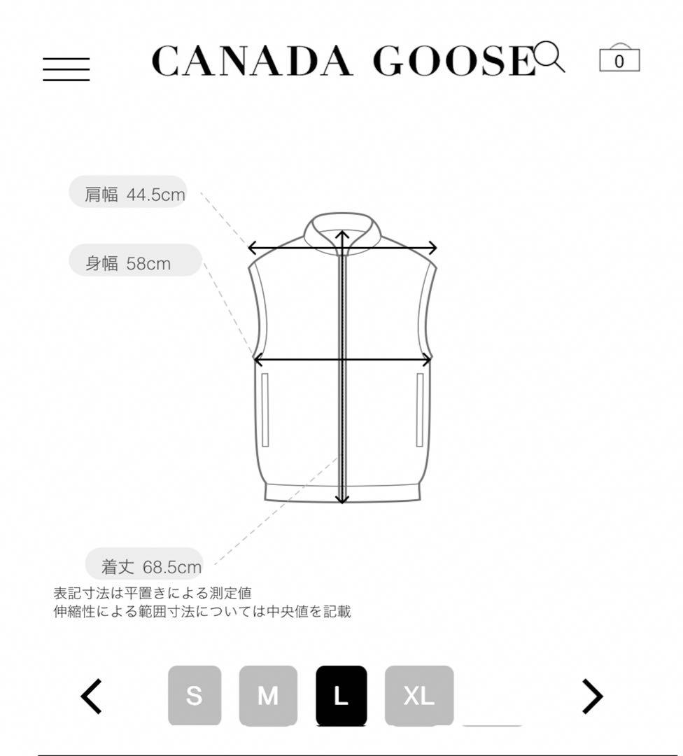 【希少極上品】カナダグース　ハイブリッジ ニットベストブラックレーベル　ブラック