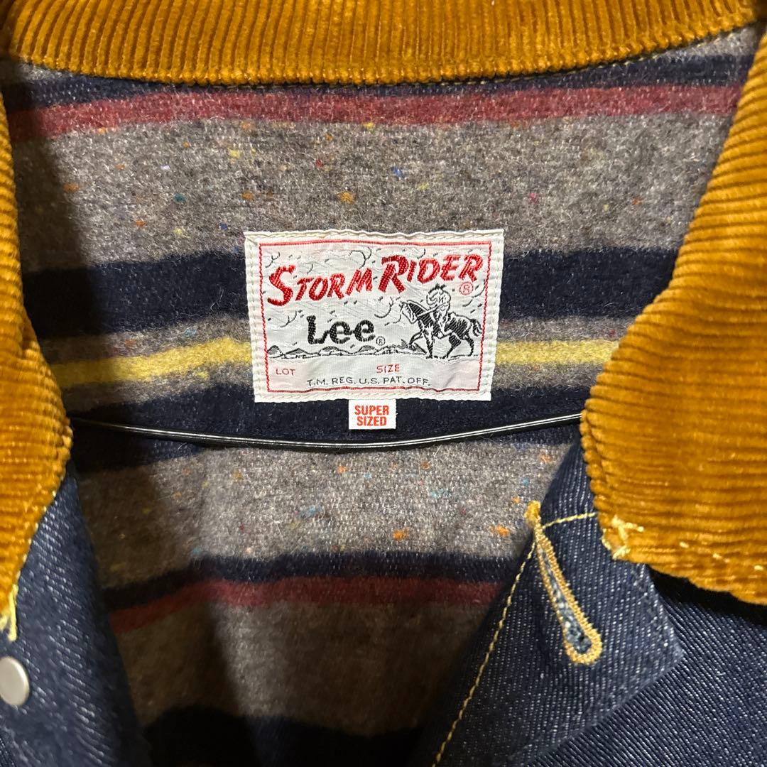 Lee STORM RIDER デニムジャケット スーパサイズ