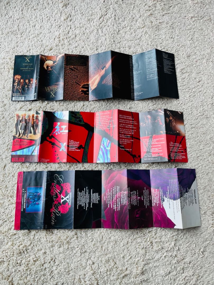 【入手困難】X(エックス) X JAPAN レアCD 3枚セット