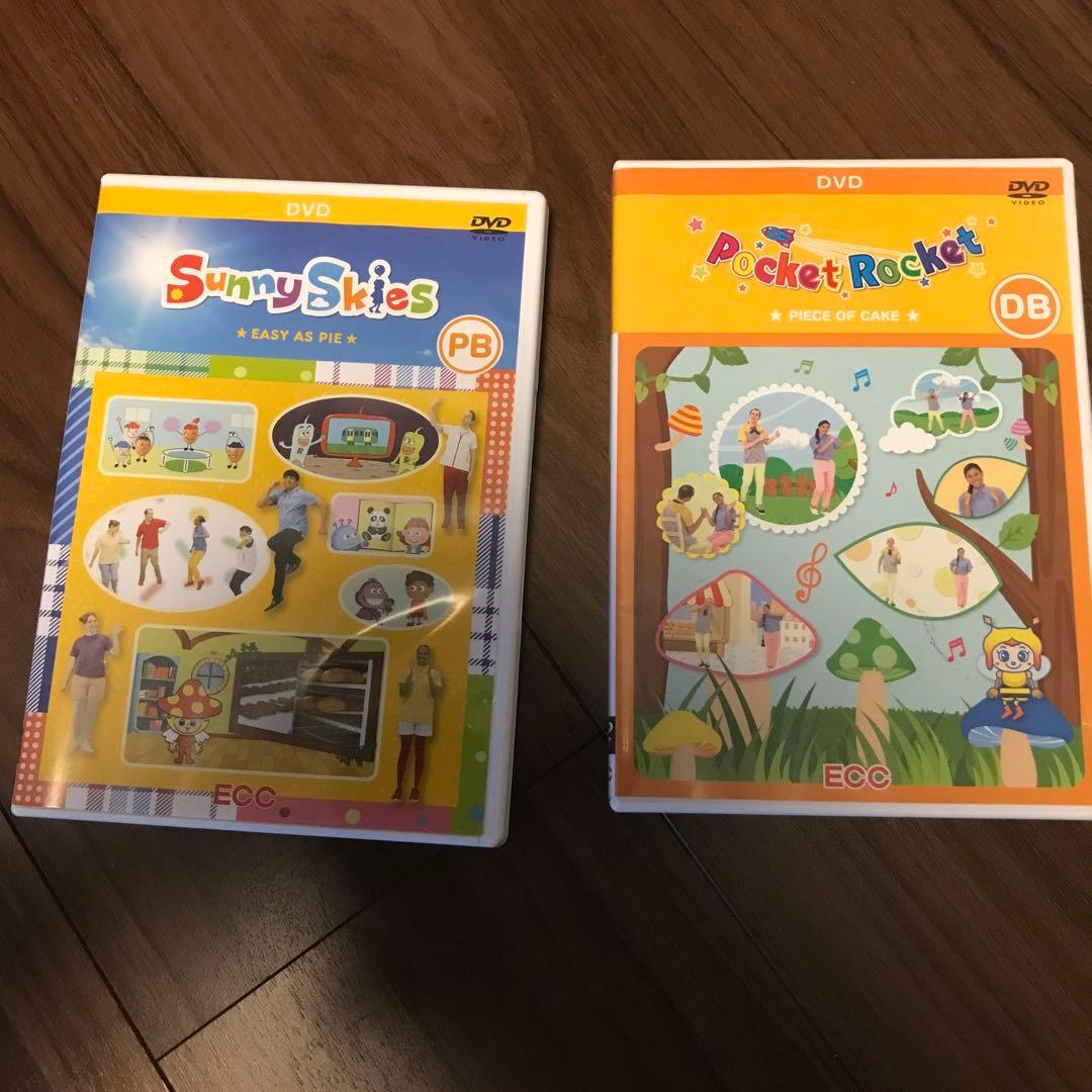ECC幼児用テキストとDVDセット