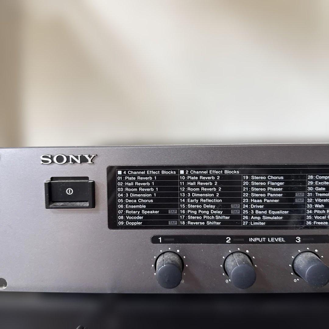 希少　SONYマルチエフェクター　DPS V55