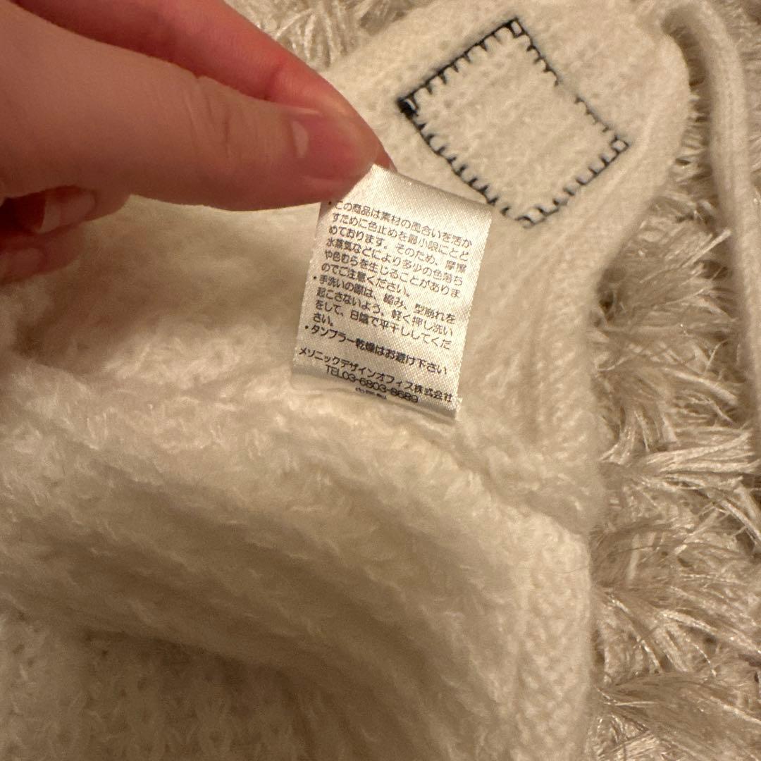 【正規品】 andmary Baby knit babushka ivory