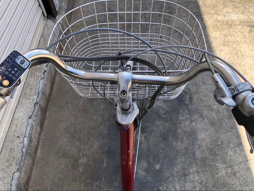 ブリヂストン新機種電動アシスト自転車BEAUTE26インチアズキアルミボディー