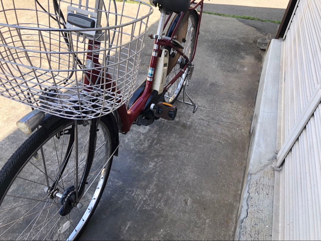 ブリヂストン新機種電動アシスト自転車BEAUTE26インチアズキアルミボディー