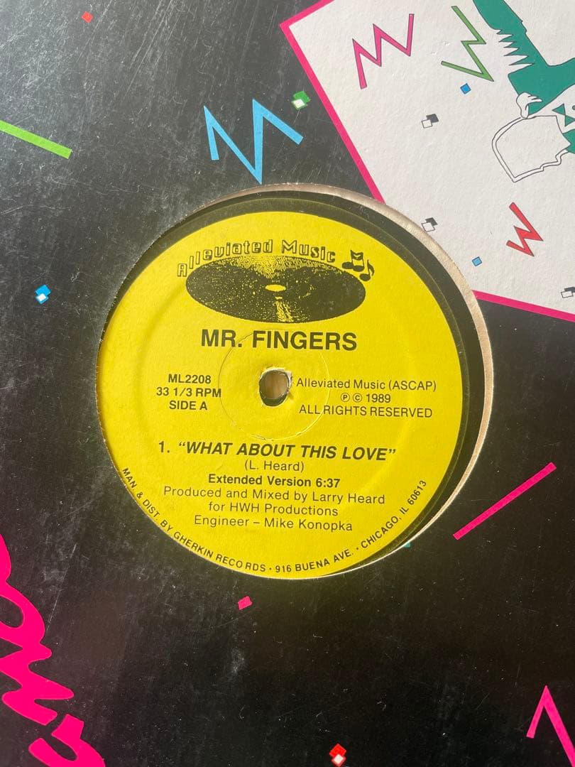 洋楽 Mr. Fingers - What About This Love 12