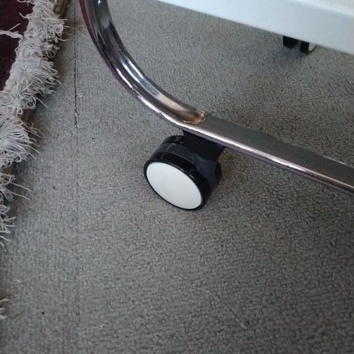 ホワイト キッチンワゴン キャスター付き ホールディングトローリー　ダルトン風