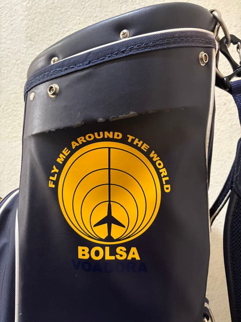 BOLSA ゴルフバッグ ネイビー