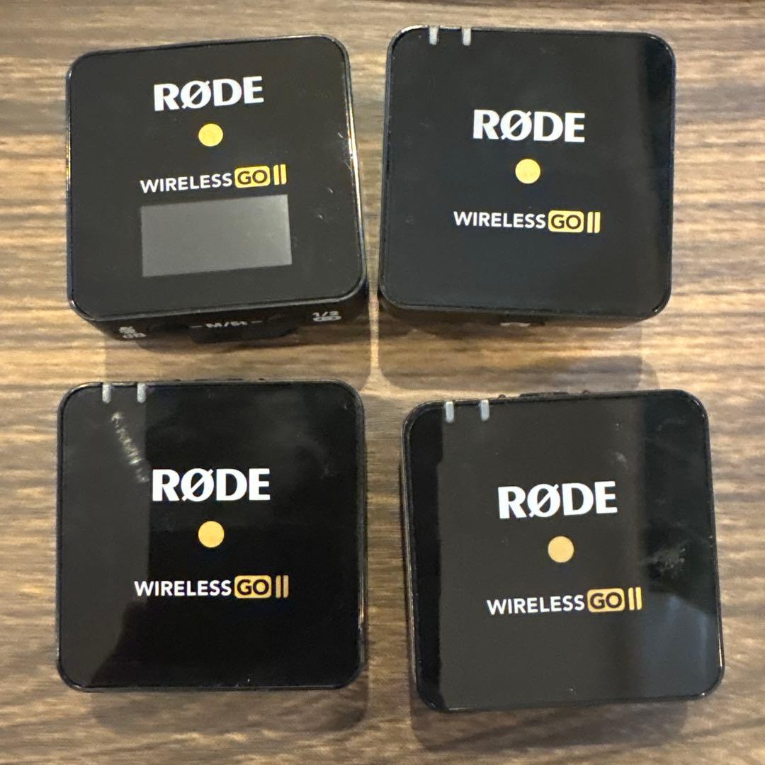RØDE WIRELESS GO II 充電ケースセット