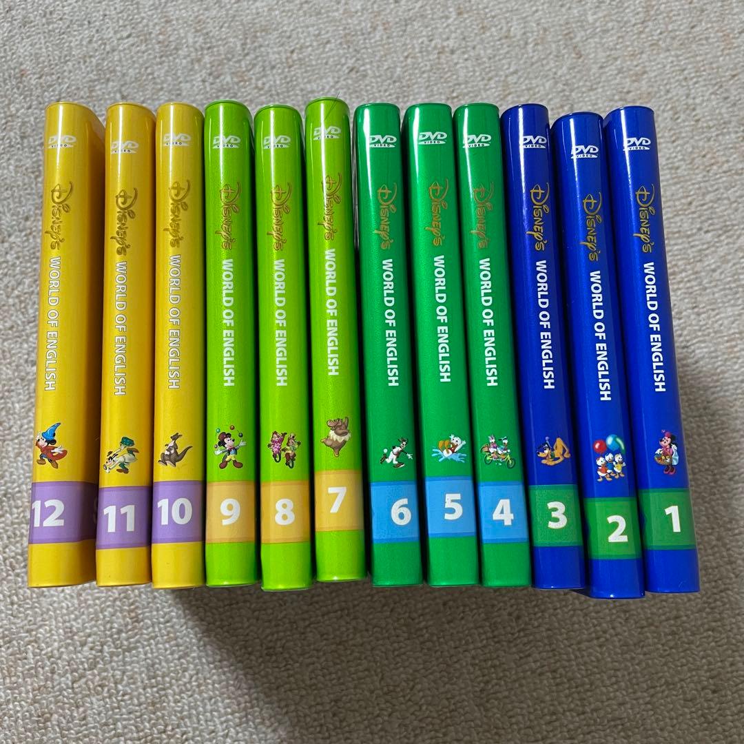 ディズニー英語システム　DWE step by step 12枚セット売り