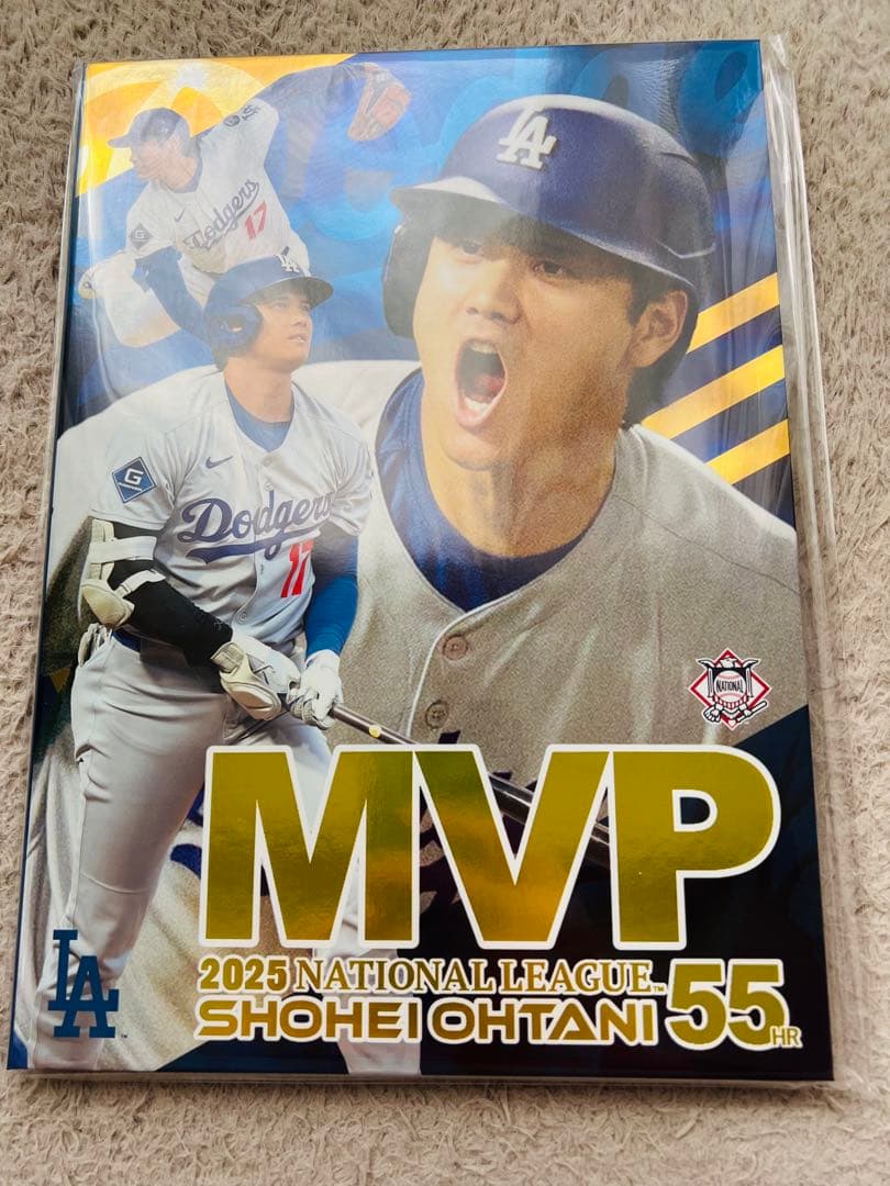 【大谷翔平】2025NLMVP受賞記念！プレミアムフレームセット！新品、未開封！