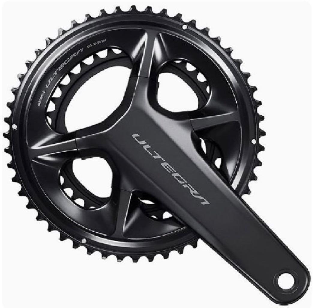【未使用品】ULTEGRA クランクセット ブラック