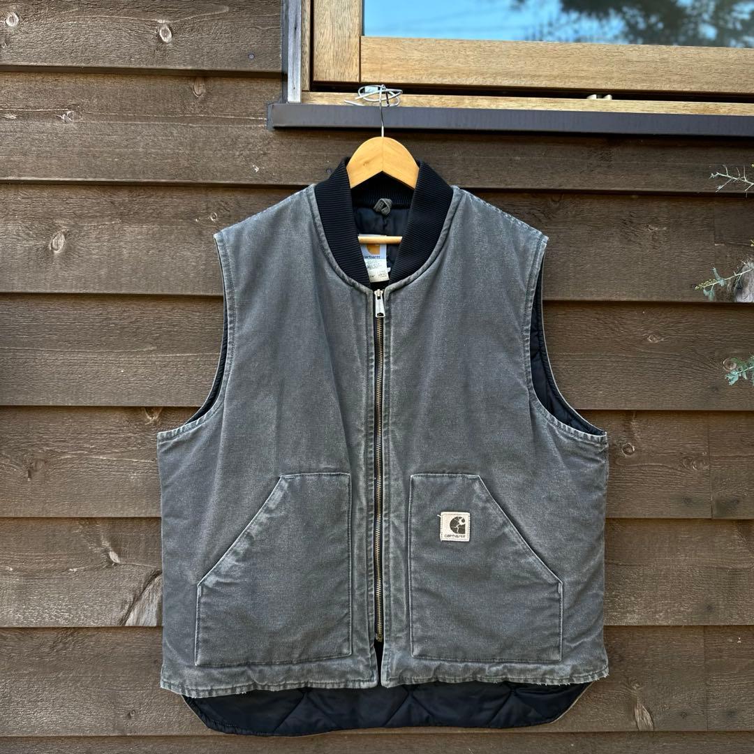 カーハート　Carhartt CMT ベスト　USA製　VO2