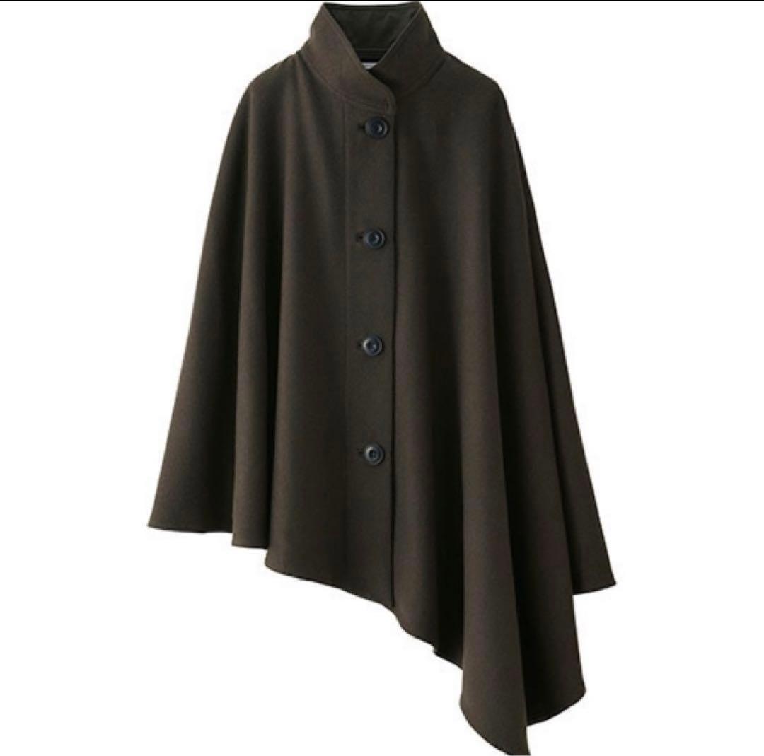 ユニクロ ルメール ウールカシミヤケープ M 黒 コート ユニクロU セーター