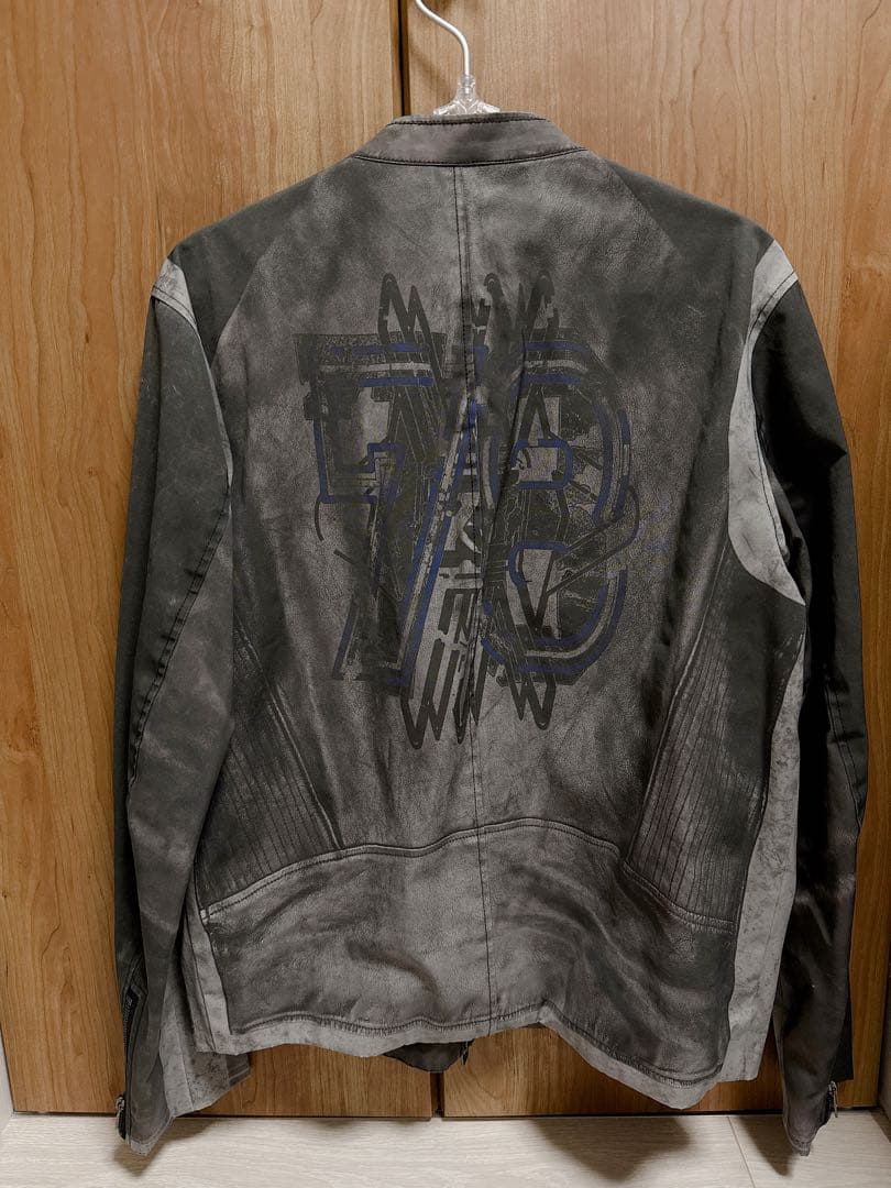 美品　DIESEL 25AW J-EVERT　ライダースジャケット　44サイズ