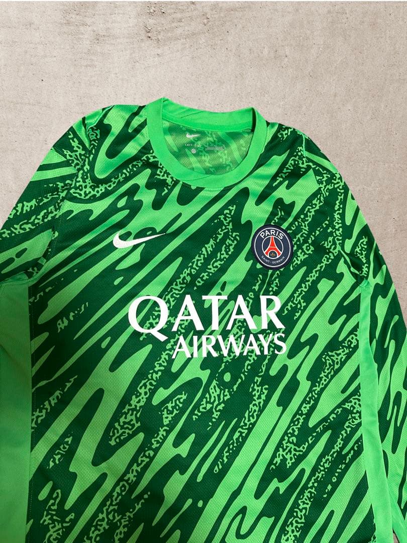 完売品 NIKE PSG パリサンジェルマン ゲームシャツ 長袖 L
