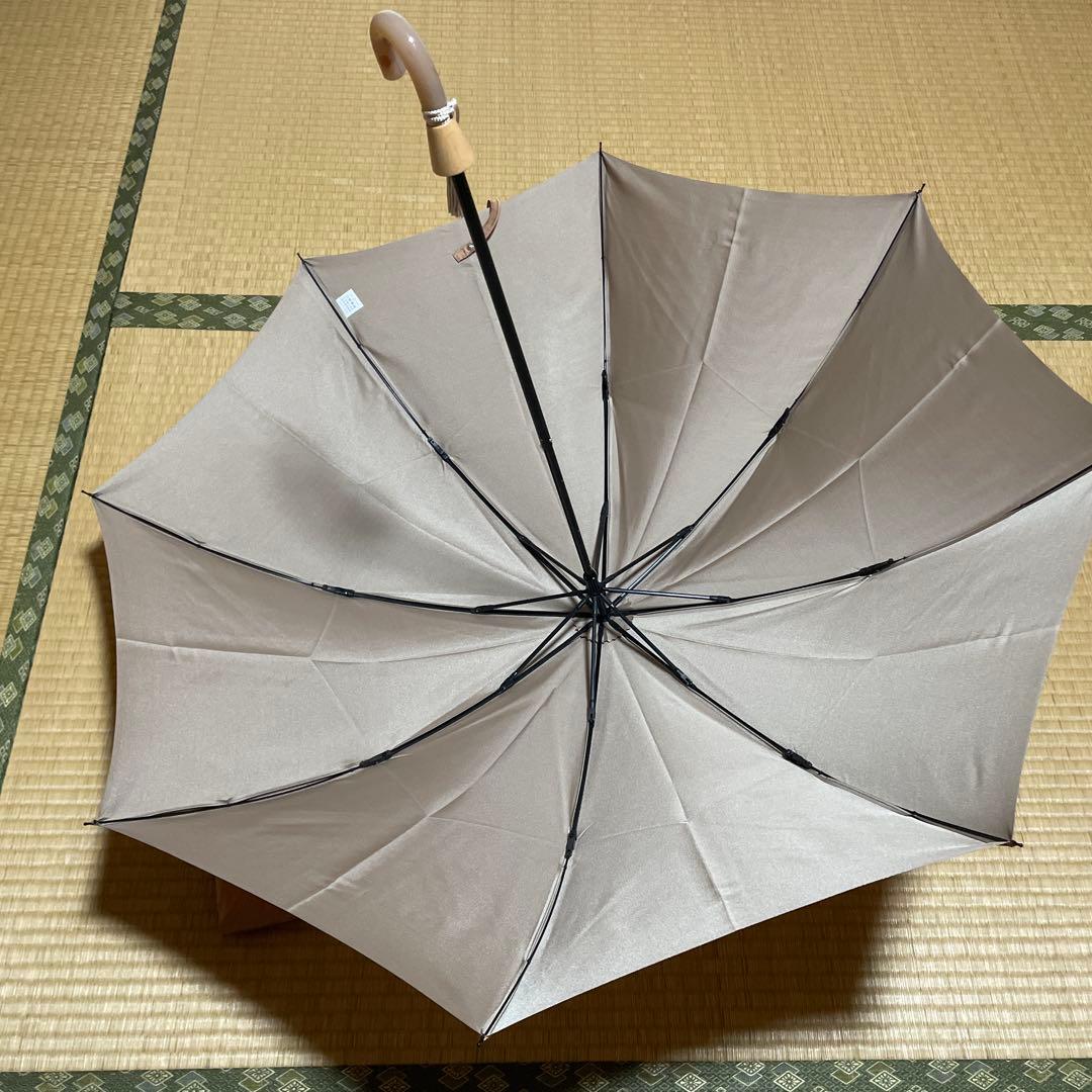 小宮商店 折りたたみ傘 晴雨兼用 アプリコットベージュ