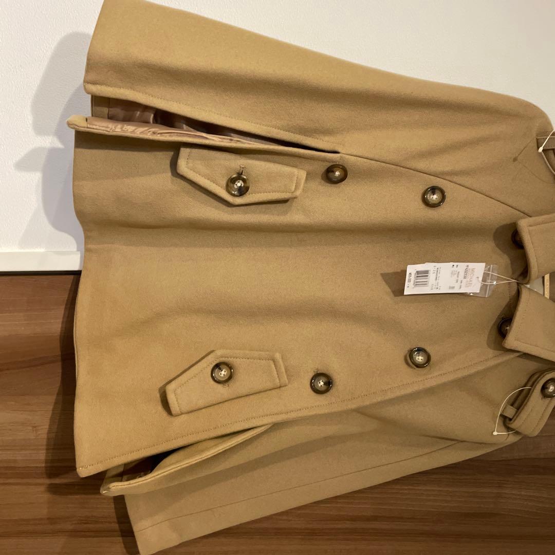 MICHAEL KORS ベージュ ケープコート XXS 未使用　ポンチョ　お得